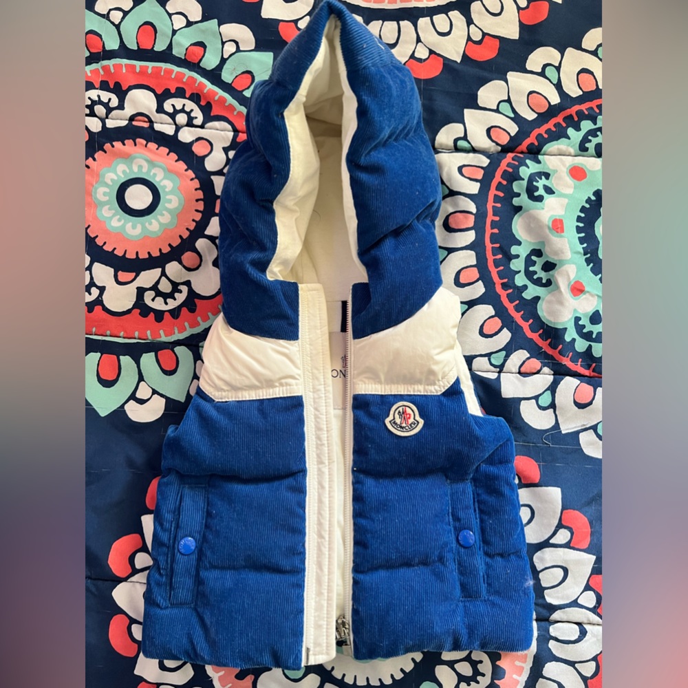 Moncler baby boy vasso vest